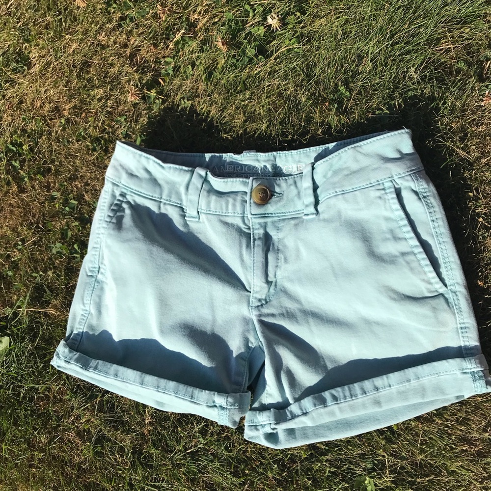 Teal Shorts